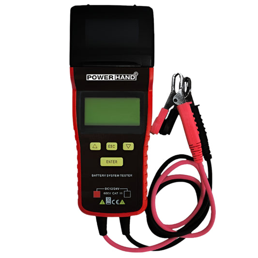 POWERHAND Battery Tester With Printer