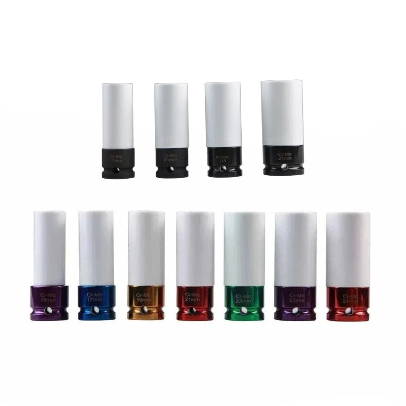 POWERHAND Alloy Wheel Sockets (15mm - 27mm)