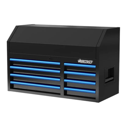 BOXO 41" Black 8-Drawer Top Box with Drawer Trim Pack (Trim colour options)
