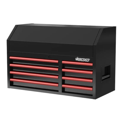 BOXO 41" Black 8-Drawer Top Box with Drawer Trim Pack (Trim colour options)