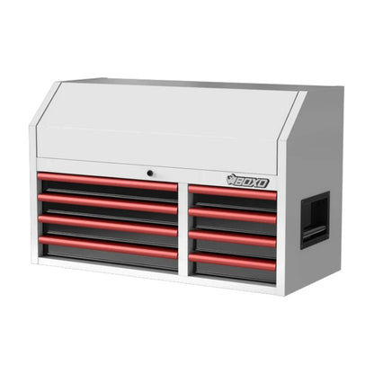 BOXO 41" White 8-Drawer Top Box (Trim colour options)