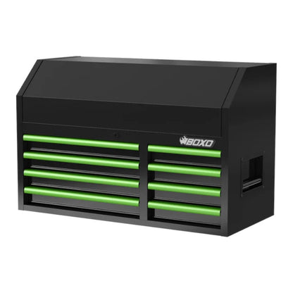 BOXO 41" Black 8-Drawer Top Box with Drawer Trim Pack (Trim colour options)