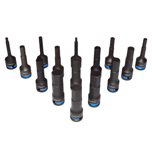 POWERHAND 1/2" Hex Impact Socket Rail H5-H19