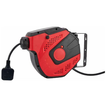 POWERHAND 15m Retractable Extension Cord Reel