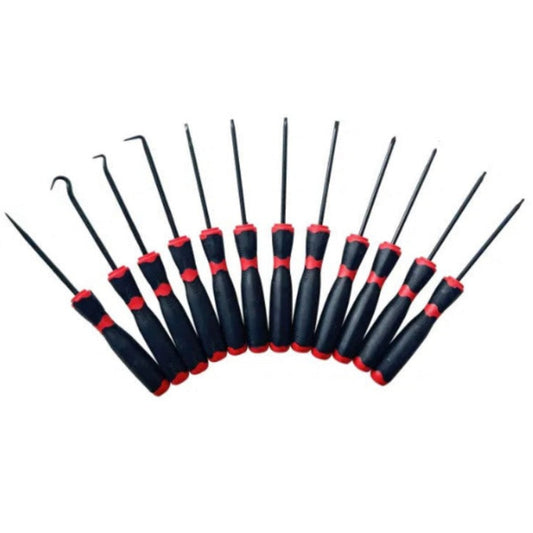 POWERHAND 12pc Precision driver + pick & hook set