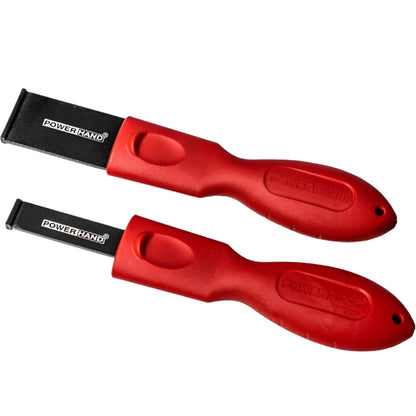 POWERHAND 2Pc Tungsten Steel Scraper Set