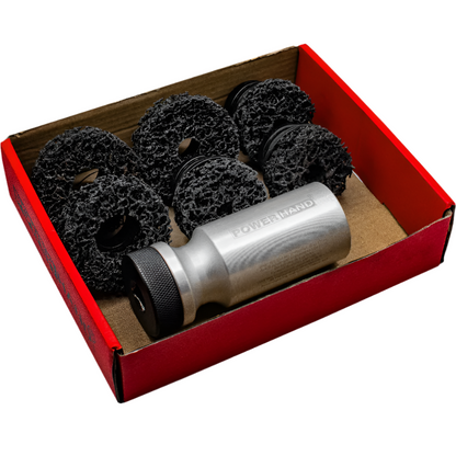 POWERHAND 7Pc Impact Stud & Hub Cleaning Kit