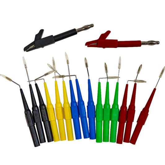 POWERHAND 17Pc Universal Back Probe & Alligator Clip Set