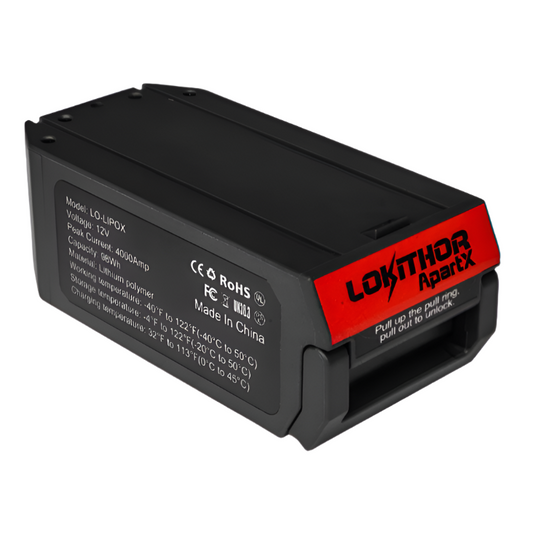 LOKITHOR Additional Batteries for LT-APARTX Housing - 2500amp & 4000amp Options Available