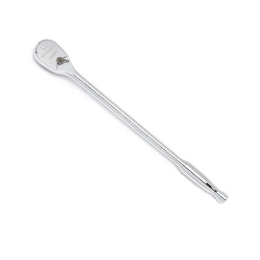 GearWrench 1/4" Drive 120XP™ Full Polish Chrome Extra Long Handle Teardrop Ratchet 9"