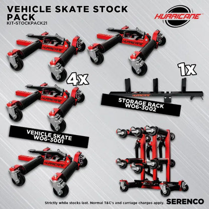 HURRICANE Vehicle Skate Stock Pack