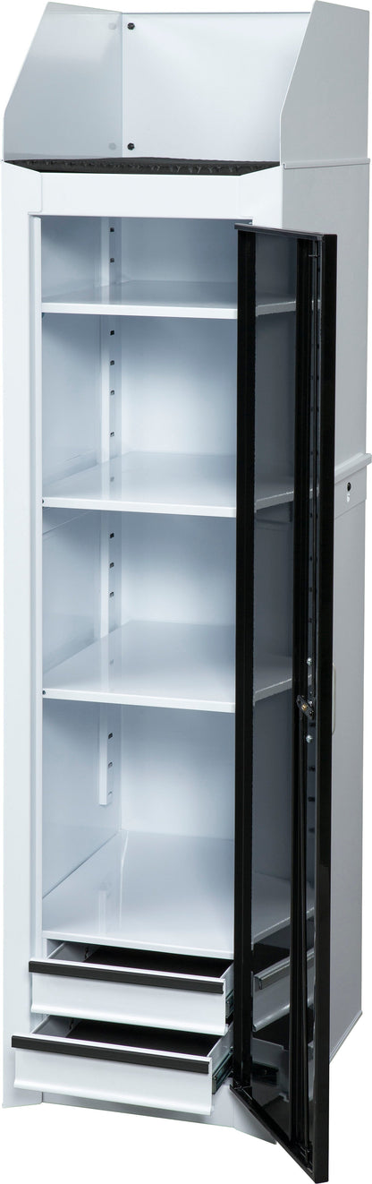 BOXO Full Height Side Locker - Black or White