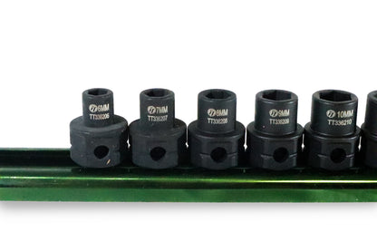 ToolTruck 14Pc 3/8" Socket Set Low Profile with Hex Shank (6mm - 19mm)