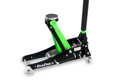 ToolTruck Aluminium Racing Jack 1500kg Green & Black