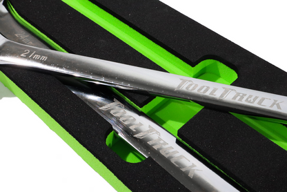 ToolTruck Double Box Ratchet Wrench XL Reversible 72T 22x21 & 24x27 in EVA Foam