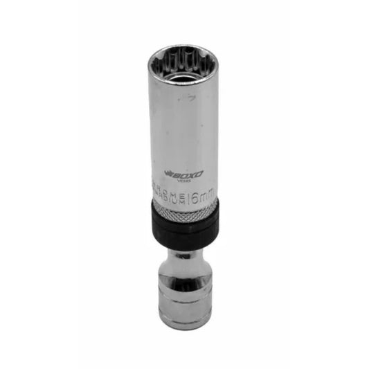 BOXO 3/8" Magnetic Spark Plug Sockets (14mm - 21mm)