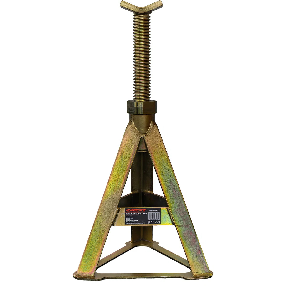 HURRICANE 12T Axle Stand - 740mm Height