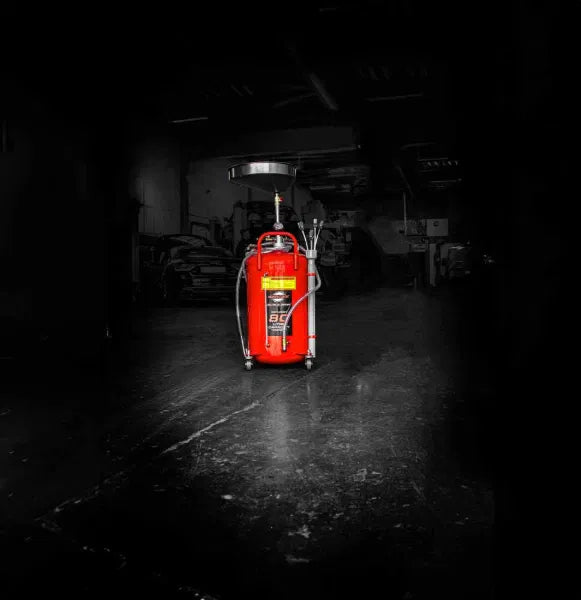 HURRICANE 80 Litre Oil Drain With Extraction