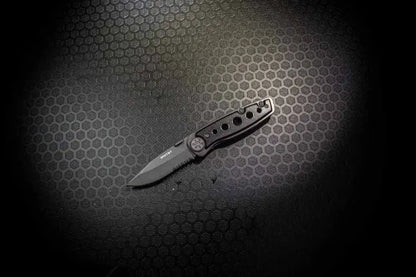 Whitby Black Gun Metal Lock Knife 2.5"