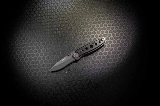 Whitby Black Gun Metal Lock Knife 2.5"
