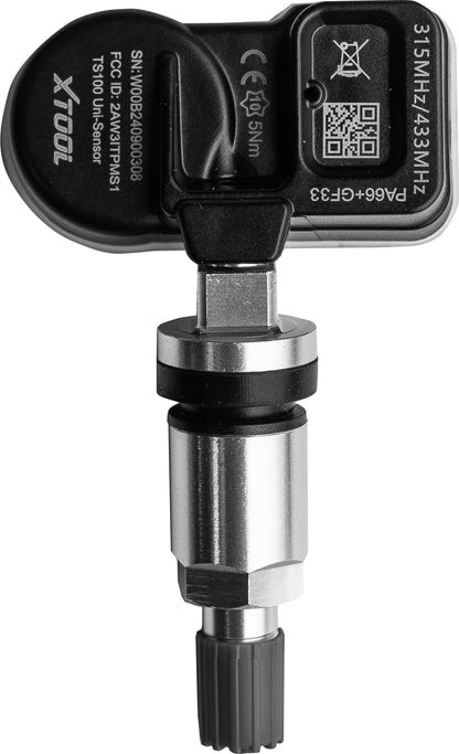 XTOOL Tyre Pressure Diagnostic Tool Kit - Includes x6 Rubber & 4x Metal Tyre Press Sensors