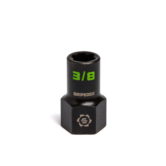 GripEdge 3/8" SAE Socket Extractors (3/8" - 3/4")