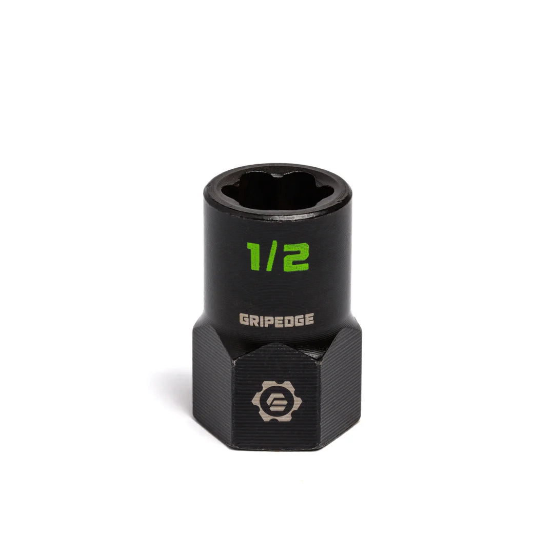 GripEdge 3/8" SAE Socket Extractors (3/8" - 3/4")