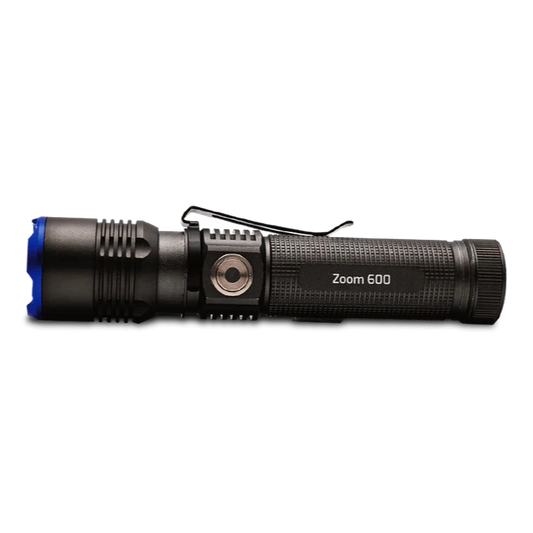 NightSearcher Zoom 600R 600 Lumens Rechargeable Flashlight