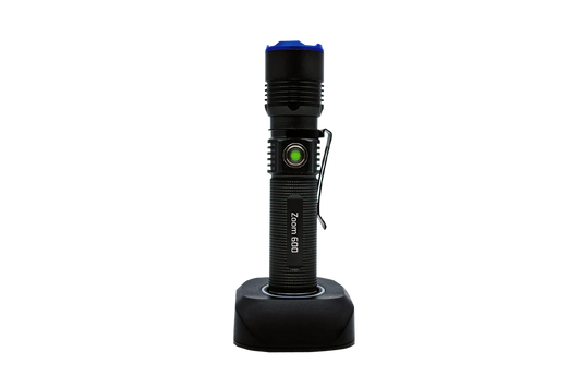 NightSearcher Zoom 600R 600 Lumens Rechargeable Flashlight