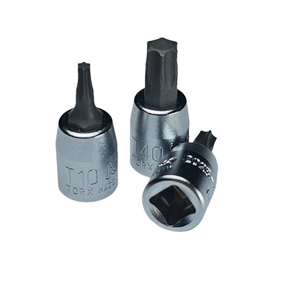 Ko-ken 1/4" Torx 28mm Short Sockets (T10 - T40)