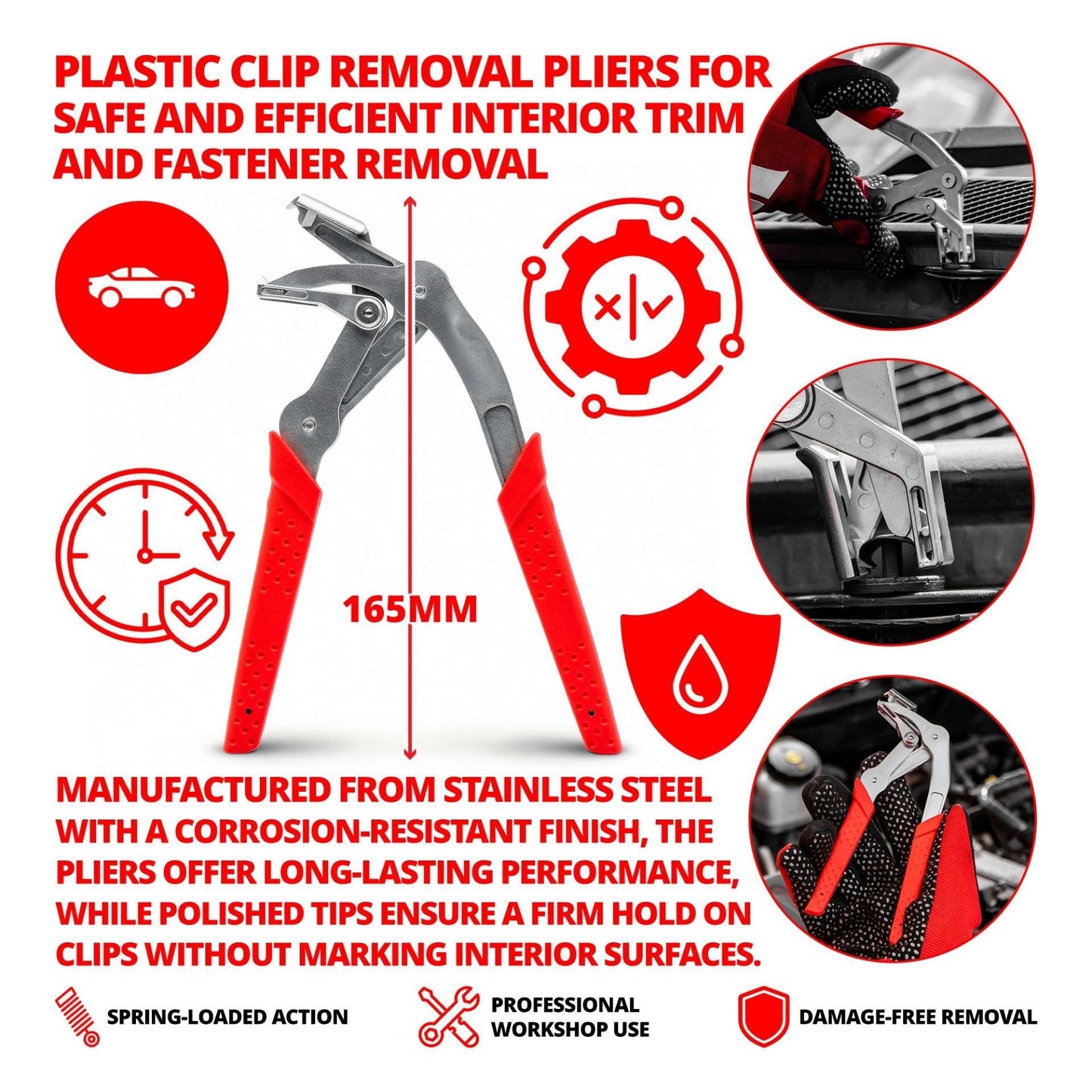 Plastic Clip Removal Plier