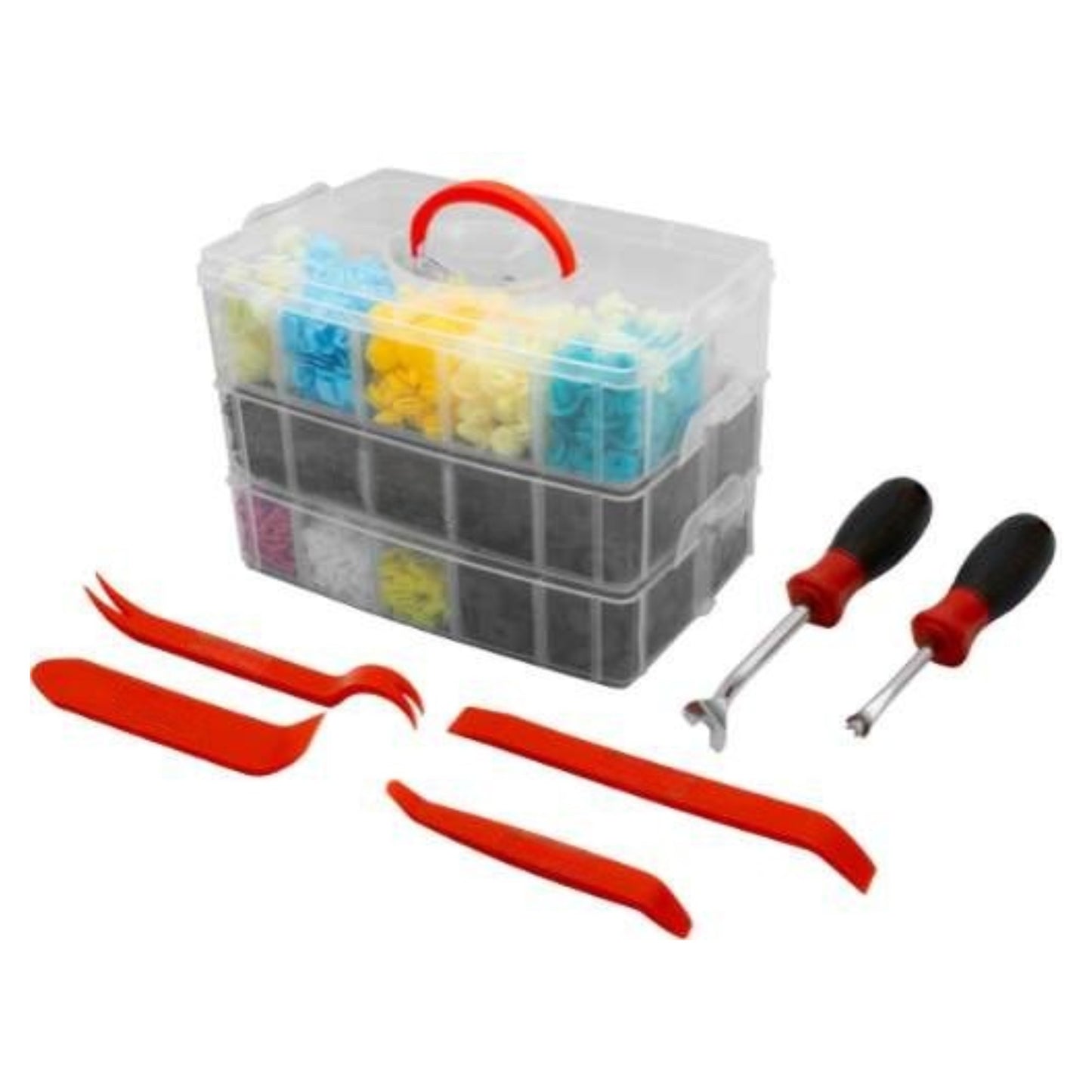 2100Pc Trim Clip Master Assortment Set