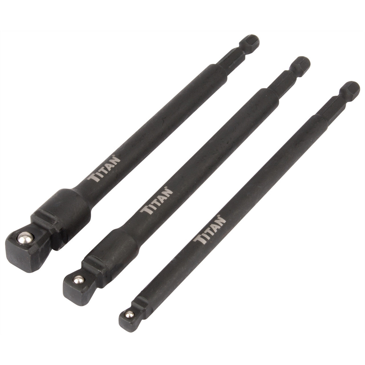 Titan 3Pc 6" Impact Wobble Socket Adapter