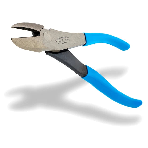 CHANNELLOCK 8" High Leverage Curved Diagonal Cutting Pliers