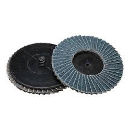 Abracs 25Pc Q-L Zirconium Flap Disc 50mm