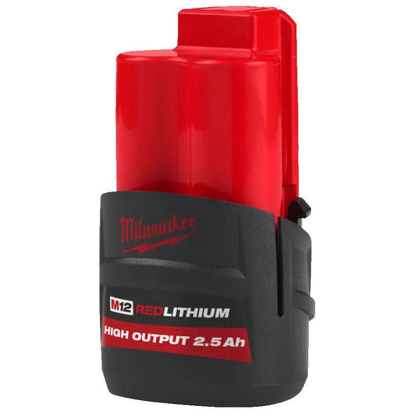 Milwaukee M12™ HIGH OUTPUT™ 2.5Ah Battery