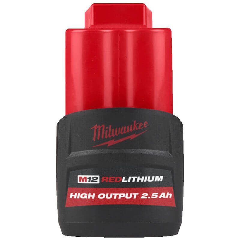 Milwaukee M12™ HIGH OUTPUT™ 2.5Ah Battery
