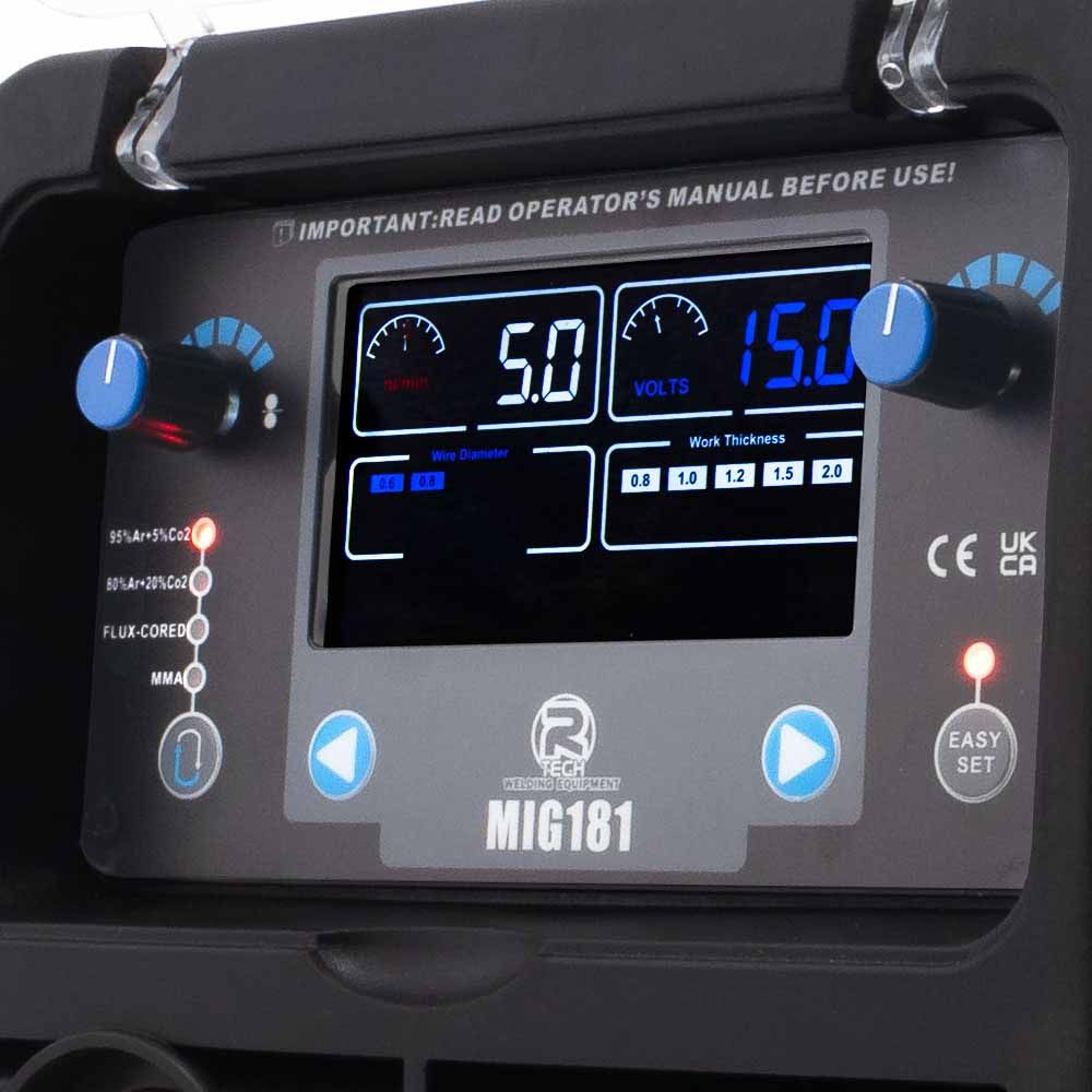 R-Tech 181 Digital MIG Welder (240v)