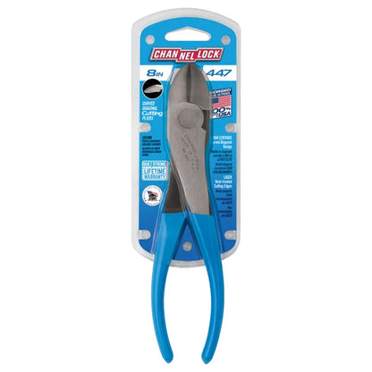 CHANNELLOCK 8" High Leverage Curved Diagonal Cutting Pliers