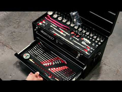 BOXO Moto 3-Drawer Carry Box & Tool Set