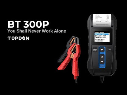 TOPDON BT300P Battery Tester
