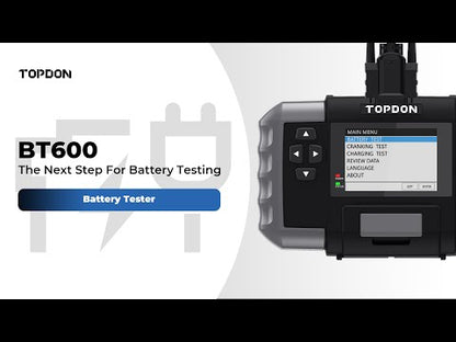 TOPDON BT600 Battery Tester