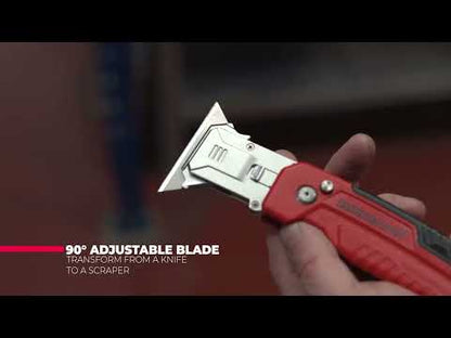 POWERHAND 2-in-1 Utility Knife/Scraper