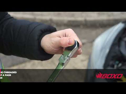 BOXO 6Pc Double Offset Extra Long Flex-Head Reversible Spanner Set