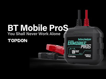 TOPDON BTMobile ProS Battery Tester