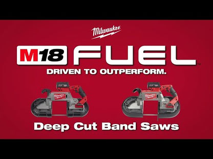 Milwaukee 18V FUEL Brushless Deep Cut 125mm Bandsaw (Body)