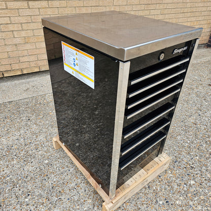 Snap-on 19" x 24" Seven Drawer Masters Series End Cab with Stainless Top