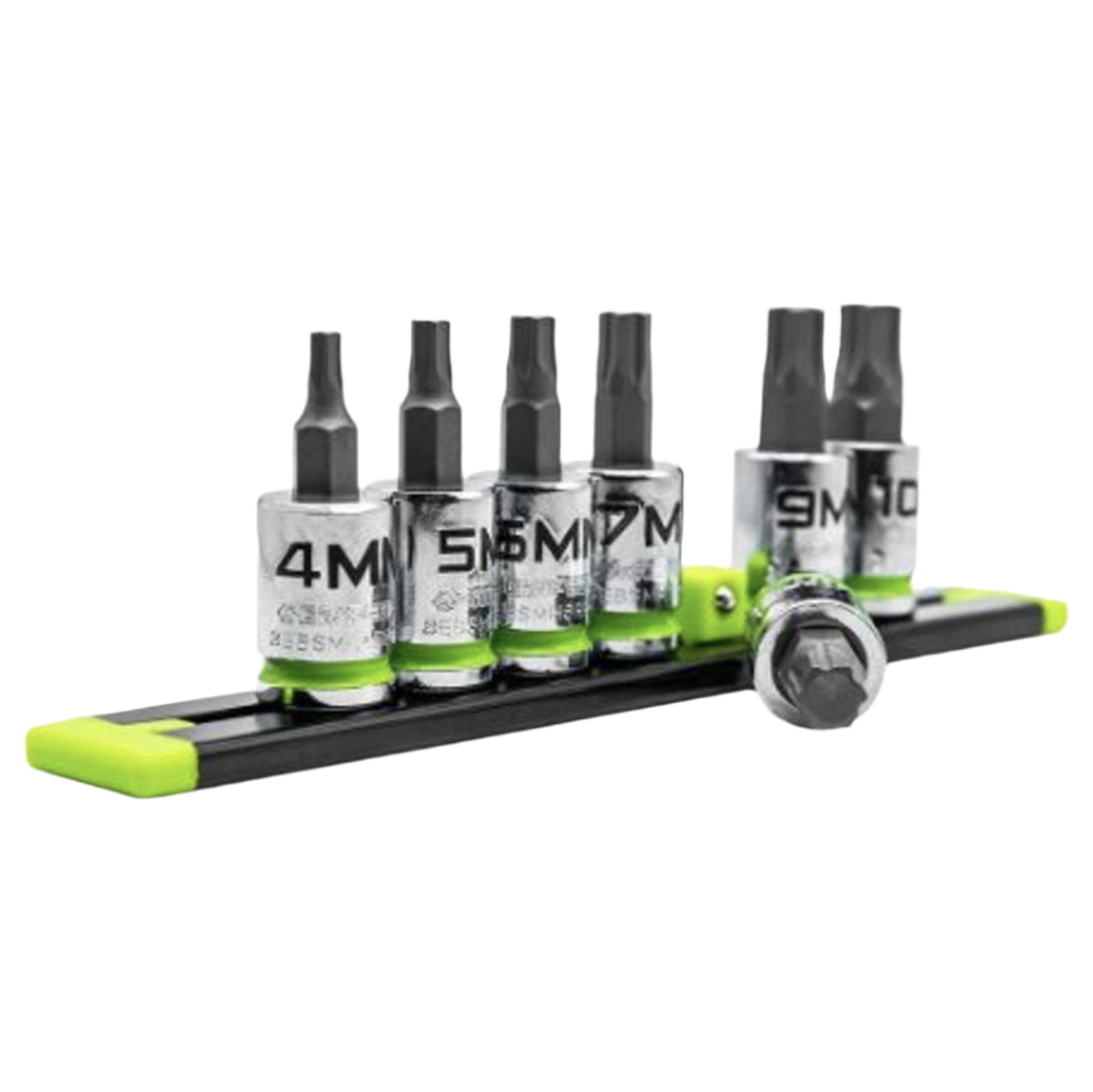 GripEdge 8pc 1/4 Dr Short Metric RPT Hex Driver Set