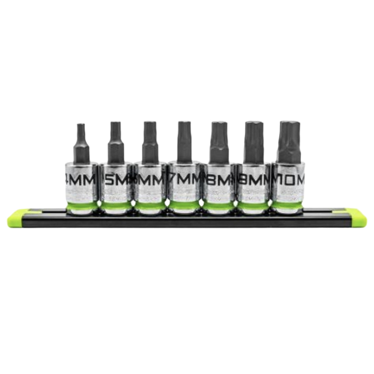 GripEdge 8pc 1/4 Dr Short Metric RPT Hex Driver Set