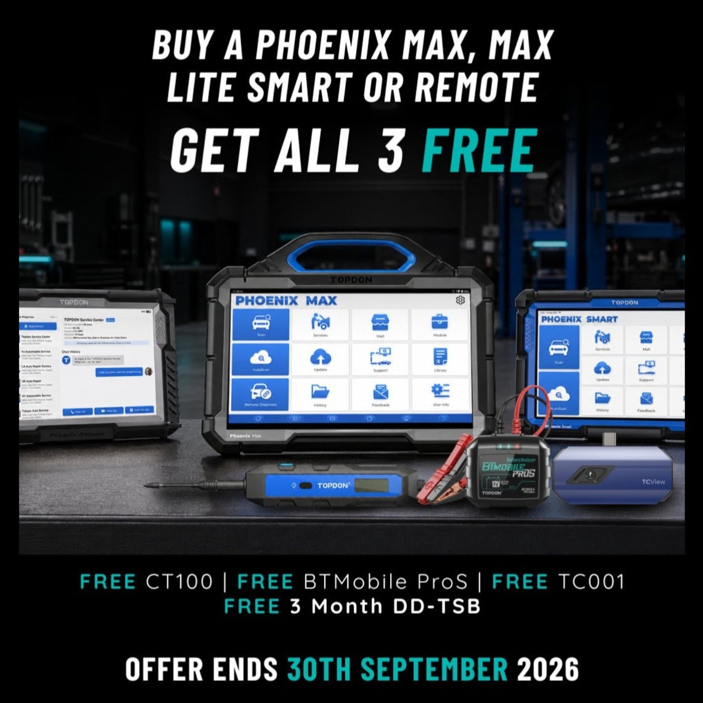 TOPDON Phoenix Range Promotion